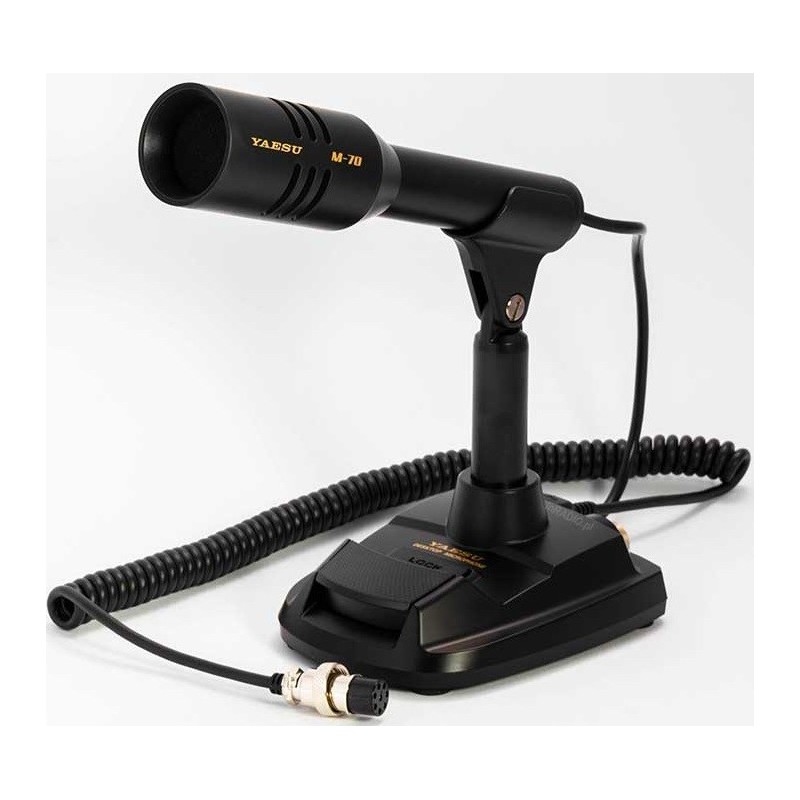 Yaesu M-70 Microphone Bureau Condensateur - Phonicom Suisse
