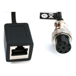 YAESU SCU-53 Câble Adaptateur Microphone RJ-45 - Phonicom Suisse