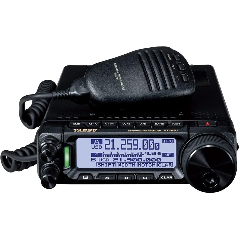 Yaesu FT-891 Émetteur HF 100W Compact - Phonicom Suisse