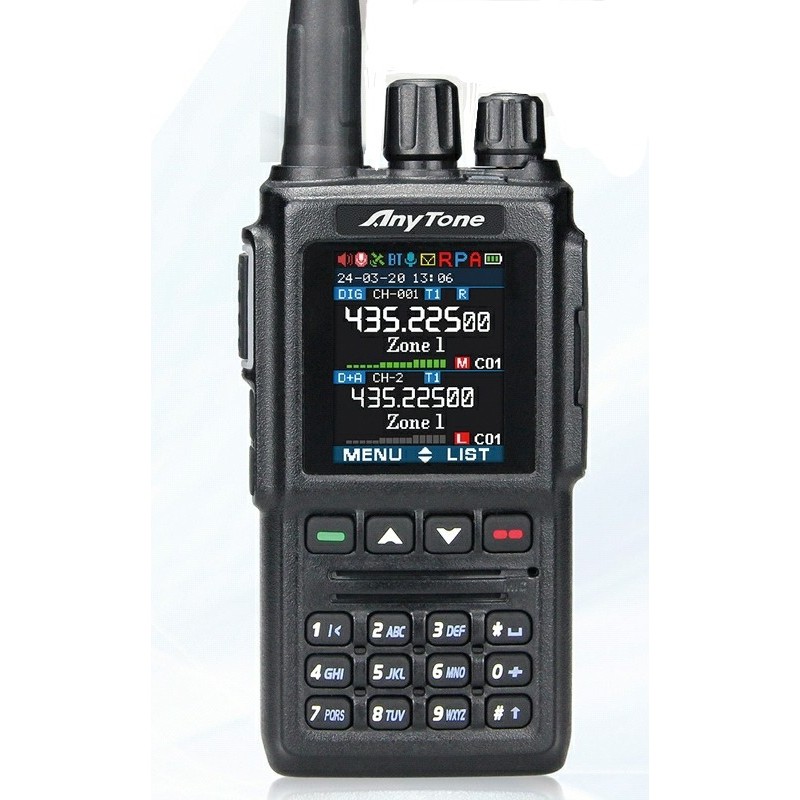 AnyTone AT-D168UV Radio DMR Portatile 5W - Phonicom Svizzera