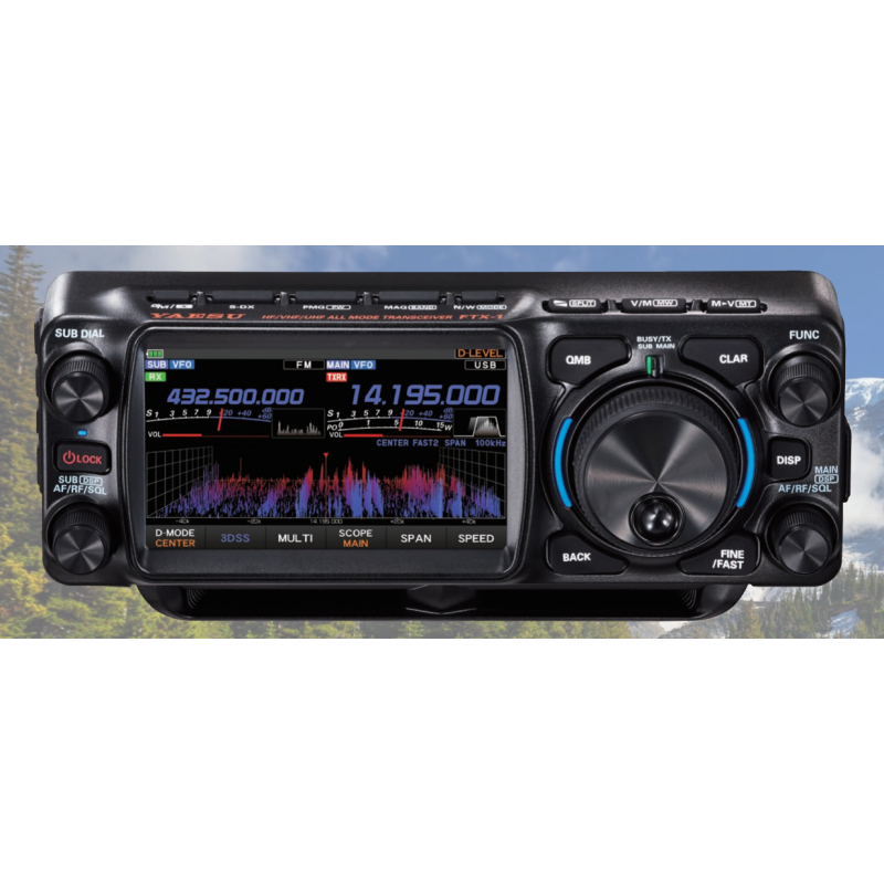 Yaesu FTX-1 Field Émetteur QRP SDR 4 Bandes - Phonicom Suisse