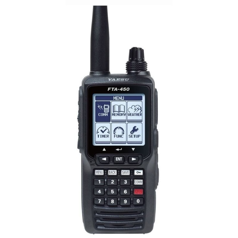Yaesu FTA-450L Radio Aéronautique VHF 5W - Phonicom Suisse